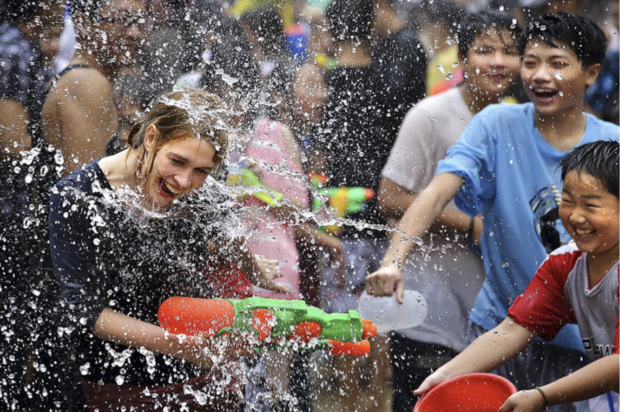 Myanmar’s New Year water fights